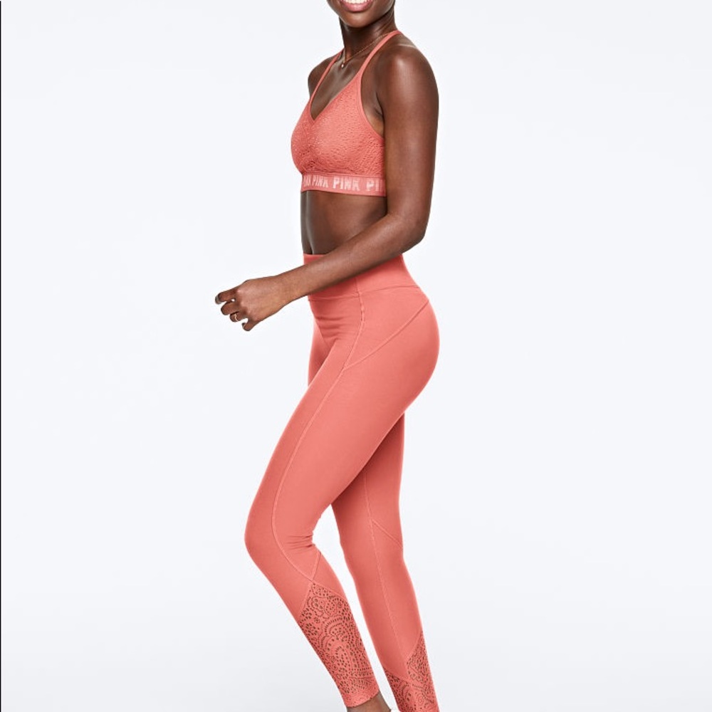 VS Rosey with Lace leggings NIB